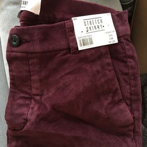 topman corduroy trousers